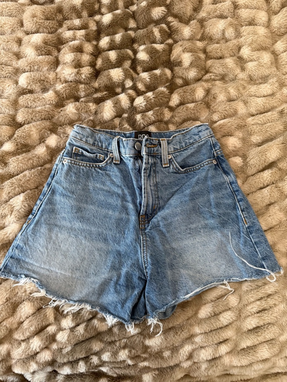 BDG High-Rise Denim Cutoff Shorts